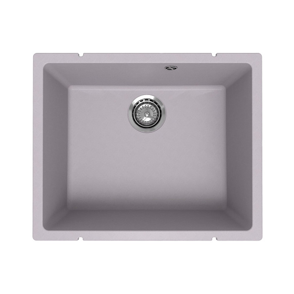 Кухонная мойка Ulgran Quartz Under 500-04, платина