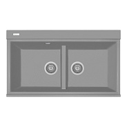 Кухонная мойка Rivelato FONDE FN-8638-2, серый