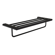 Полка для полотенец Knotlor TR101BL, черный