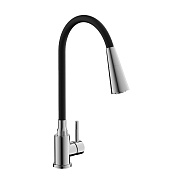 Смеситель для кухни BELZ гибкий хром (B74809)