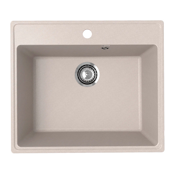 Кухонная мойка Ulgran Quartz Forte 580-10, песок
