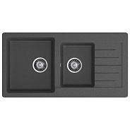 Кухонная мойка GranFest PRACTIK 980KL, графит