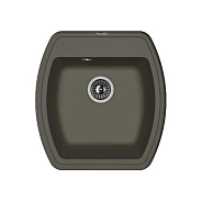 Мойка кухонная иск. камень Флорентина "Нире-480" 480х510 антрацит FSm (20.190.B0480.302)
