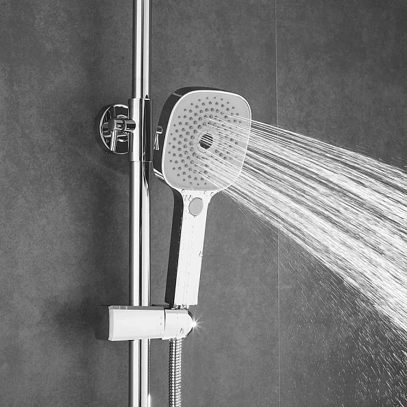 Душевая система Shevanik S8236, хром