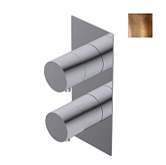 Смеситель для душа Ritmonio Diametro35 S, с переключателем на 2/3 потребителя, Brushed bronze (PR47HG101BRX)