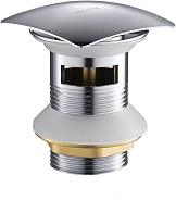 AQ6004CR сливной набор для раковины Push-open с переливом, крышка квадратная