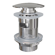 Донный клапан для раковины с переливом Knotlor BM9011C, хром