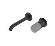 Смеситель для раковины настенный Bronze de Luxe FOCUS 24686BG, черный