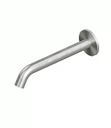 Излив Quadro design Complements, сталь брашированная (BC017 AS)
