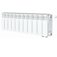 Биметаллический радиатор Rifar Base Ventil 200, 11 секций, с нижним правым подключением