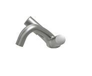 Смеситель для раковины Quadro design Ono, сталь шлифованная/брашированная (90 01 AS)