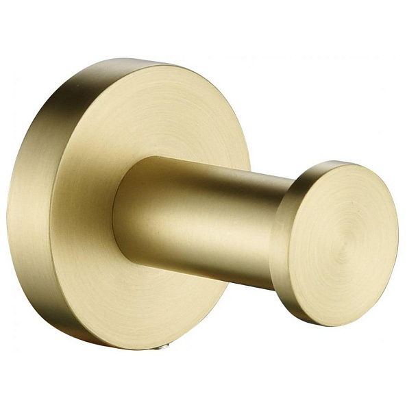 Крючок для ванной комнаты Grocenberg AC0061MG, матовое золото