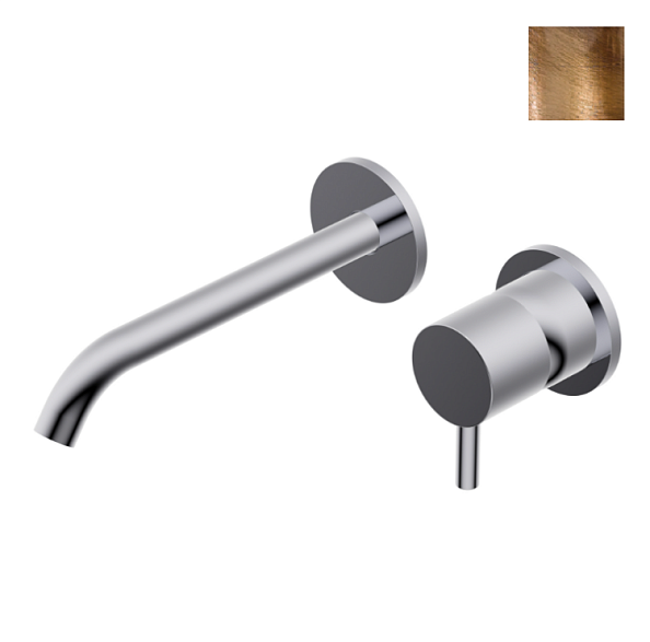 Смеситель для раковины Ritmonio Diametro35 S, Brushed bronze (PR52AL202BRX)