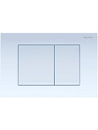 PNS-0000001 (001AQ) Панель смыва Белая глянец для INSP-0000001 Pneumo S (клавиши квадрат)