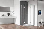 Душевой уголок Cezares Eco 90x90x195 мм, квадратный, хром (ECO-O-AS-2-90-C-Cr)