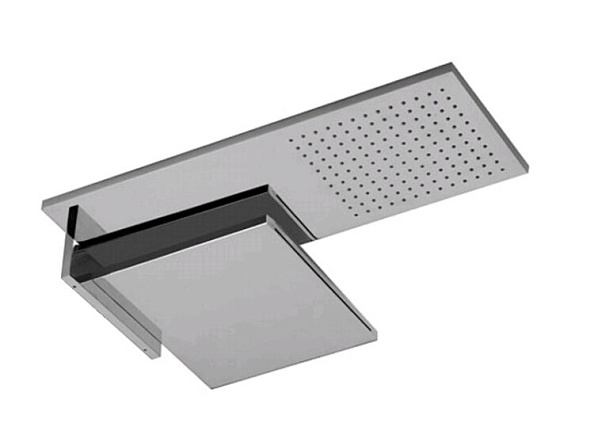 Верхний душ Fantini Venezia 350х490х110, Matt British Gold PVD (86 P6 8035B)