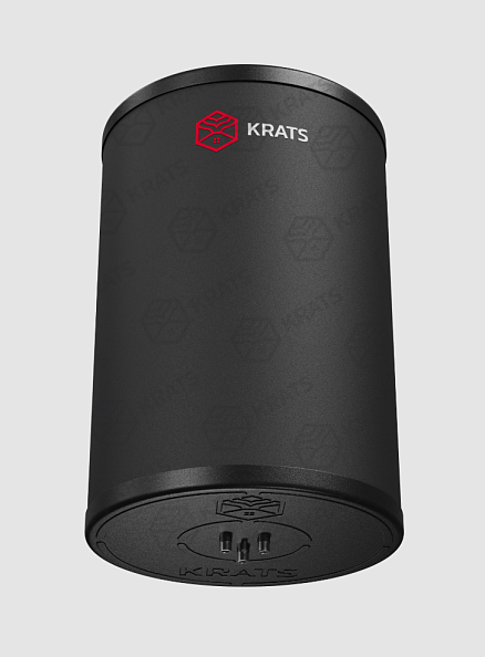 Бойлер косвенного нагрева Krats Comfort 100 подвесной с нижним подключением, черный бак в баке (BKNCB-100-WD)