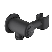AQ2462MB КЛАССИК шланговое подсоединение с держателем, матовый черный