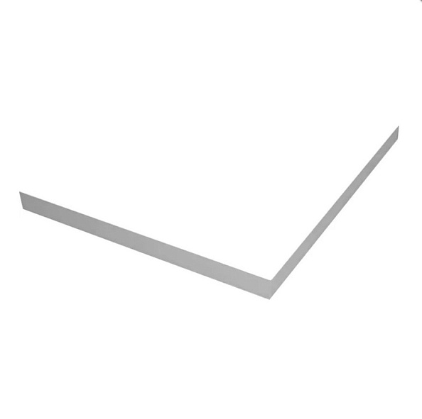 Экран для поддона из искусственного мрамора Cezares белый (TRAY-AS-AH-100/90-100-SCR)