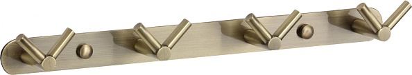 Планка с крючками (4 крючка) Savol (S-007224C)