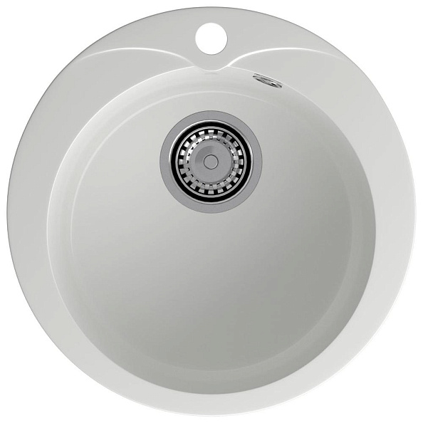 Кухонная мойка GranFest RONDO 480, иней