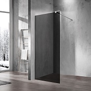 Душевая перегородка Vincea Walk-In (VSW-1H110CG) 1100х2000 мм, хром, стекло тонированное