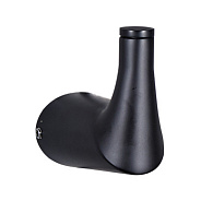 Крючок FASHUN настенный одинарный чёрный (A1805-1-7)