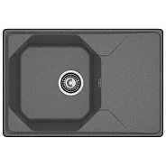 Кухонная мойка GranFest UNIQUE 740L, графит