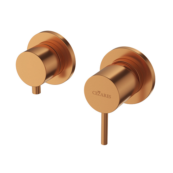 Встраиваемый смеситель Cezares Leaf, Sunset (LEAF-VDIM3-L-SS)