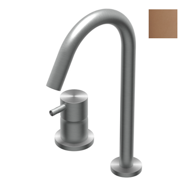 Смеситель для раковины Ritmonio Diametro35, Frosted Rose Gold (E0BA0125H1F36)