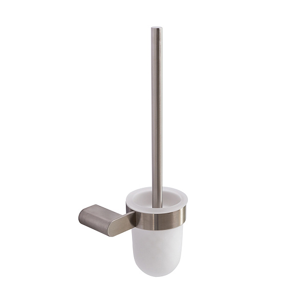 Ёршик для унитаза Cezares Stylus, сатин (STYLUS-TBS-V-IN)