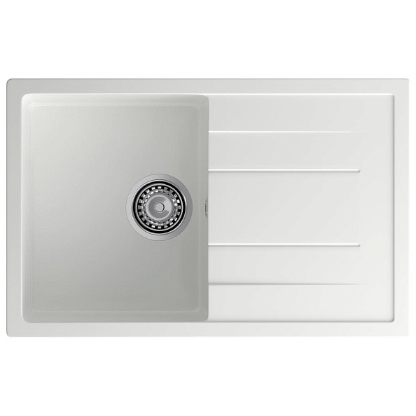 Кухонная мойка GranFest QUADRO 780L, иней