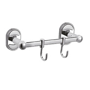 Планка с крючками для полотенец D-Lin D289700-2, хром