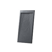 Поддон для душа из искусственного камня Vincea (VST-4SRL9014A), 1400х900х25 мм, антрацит