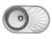 Кухонная мойка UKINOX Фаворит FAD760.470 -GT6K 2L, 47*76
