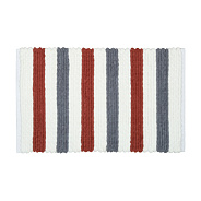 Коврик для ванной 1-ый Fixsen AMBER, mix (синий+красный+белый), 50х80см (FX-8040X)