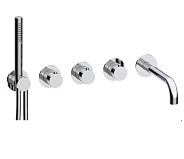 Смеситель для ванны и душа Almar с переключателем на 3 положения, хром (E180137.CR)