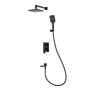 Душевая система Splenka S01.27.06 для ванны и душа встраиваемая на 3 режима поворотный излив 17 см, 