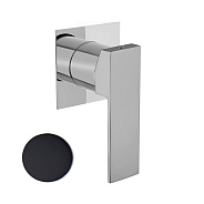 Смеситель для душа встраиваемый Webert Pegaso PE880101560, черный