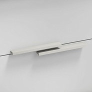 EB1579-F30 Ручки для колонны, 2 штуки, 10 см, сатиновый лак, белый