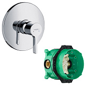 31665000S Set HG Metris S смеситель для душа встройка (31665000+01800180)