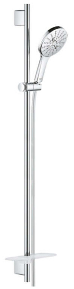 Душевой гарнитур вида струи Grohe Rainshower SmartActive 130 3, хром (26578000)