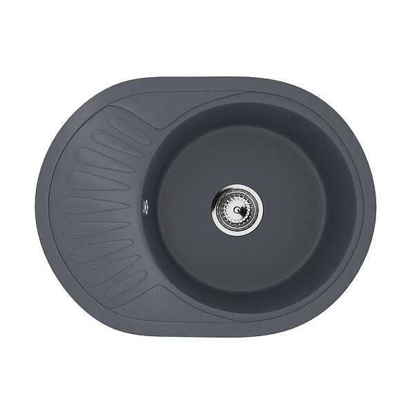 Кухонная мойка Ulgran U-107м-343, антрацит