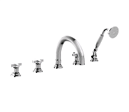 Смеситель для ванны и душа Nicolazzi Pantheon, Polished Nickel (5114 NL B2)