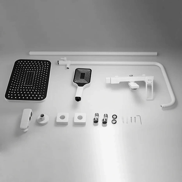 Душевая система Shevanik S6836C, белый