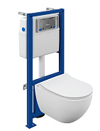 Комплект Cersanit  BRASKO SMART CO DPL EO slim инсталляция LINK PRO LP (64916)