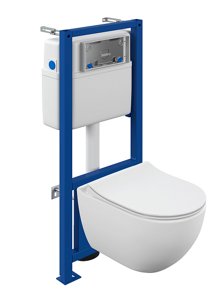 Комплект Cersanit  BRASKO SMART CO DPL EO slim инсталляция LINK PRO LP (64916)