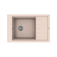 Мойка кухонная иск. камень Флорентина "Липси 780 Р" 780х510 песочный FG (20.275.D0780.107)