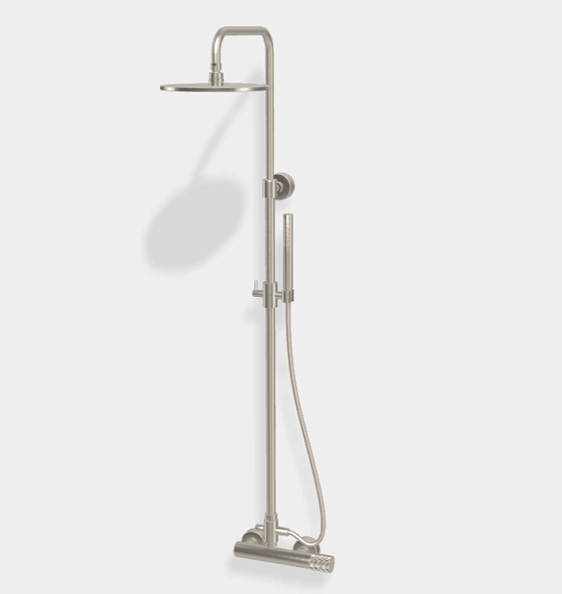 Душевая стойка Fima Carlo Frattini Shower column, брашированный никель (F3035T/2GSN)