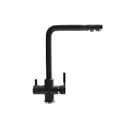 Смеситель ULGRAN Steel 016-003, цвет "вороненая сталь" (US-016-003)